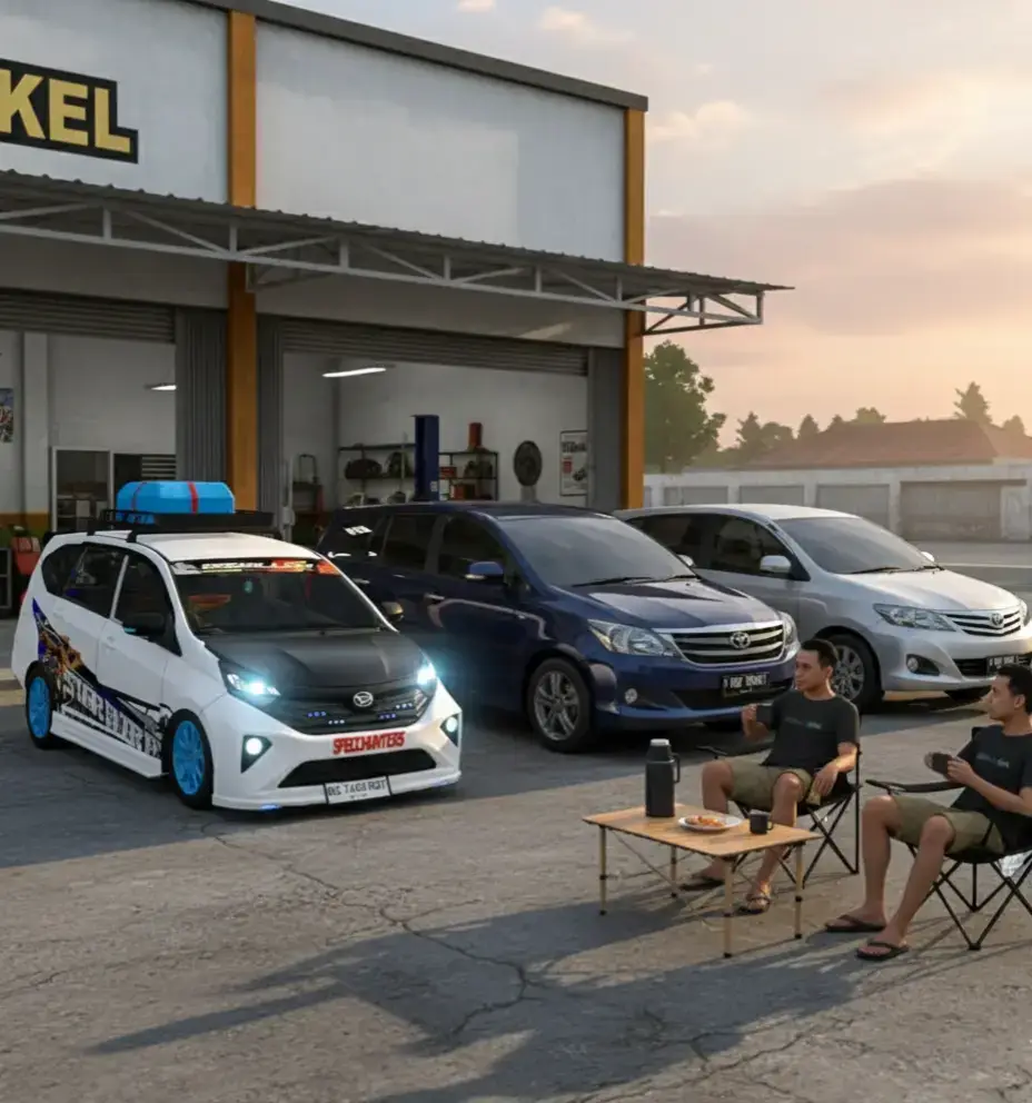 mode nongkrong😁#trevel #bussid #sigra 