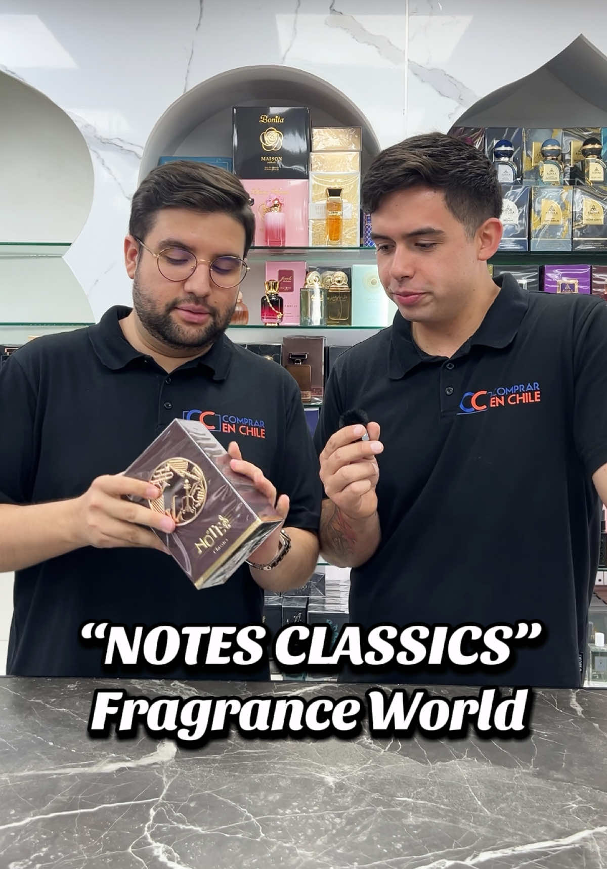 Notes Classics🎼 de Fragrance World #fyp #viraltiktok #perfumeschile #comprarenchile 
