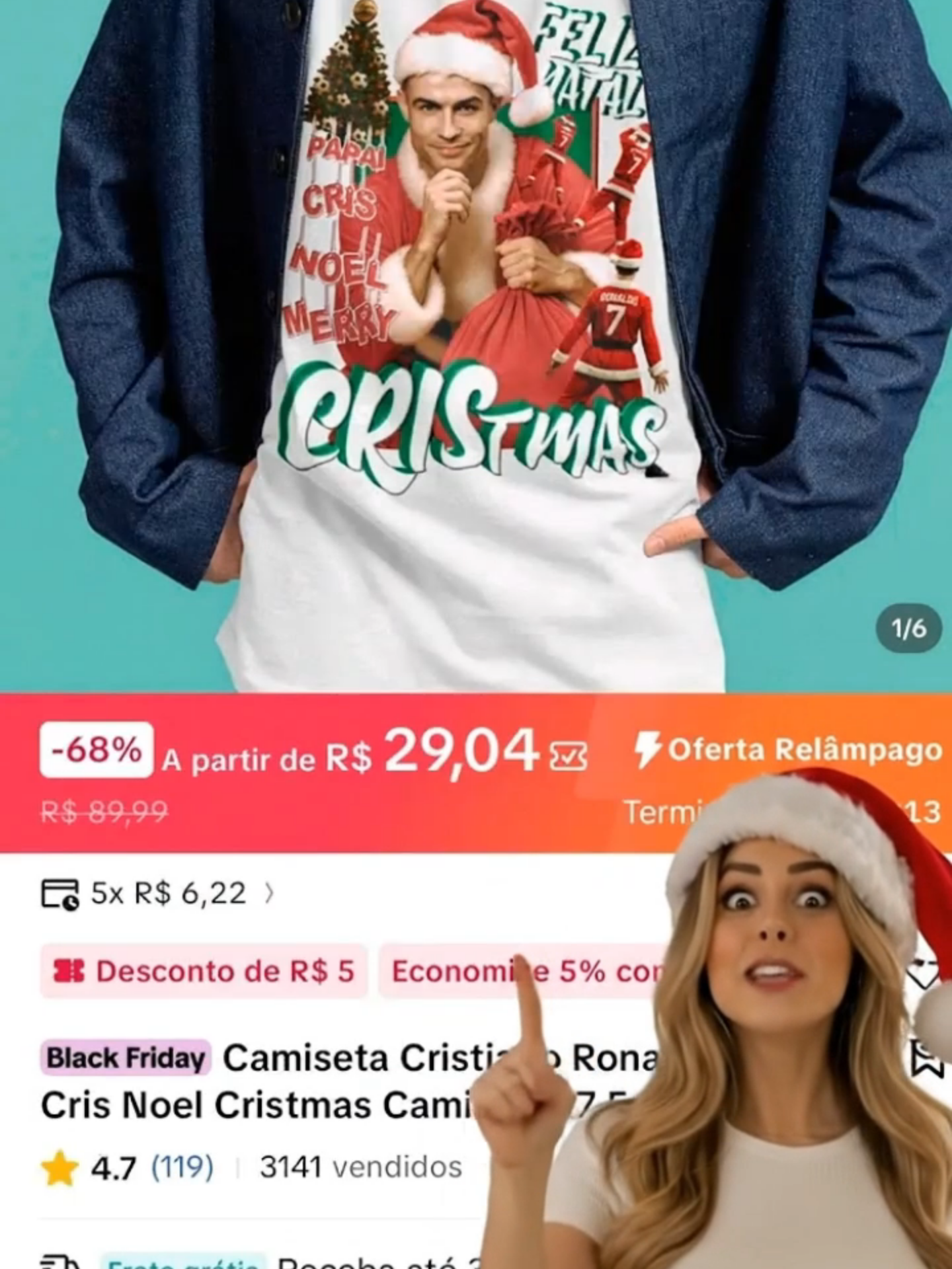 #tiktokshopblackfridaybr #ofertarelampago #achadinhos #baratos #camisetaspersonalizadas