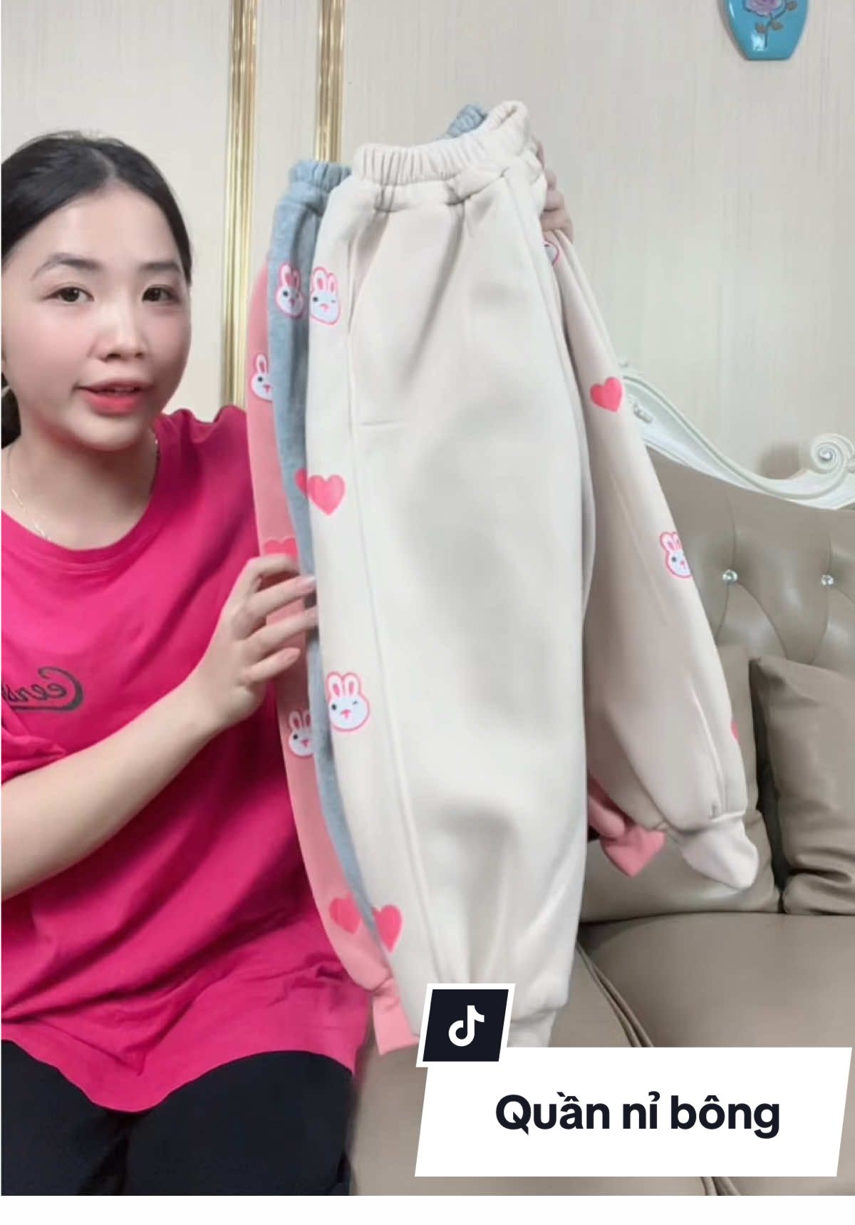 Quần nỉ cho bé gái #quandep #quannibegai #quannibong #xuhuongtiktok 