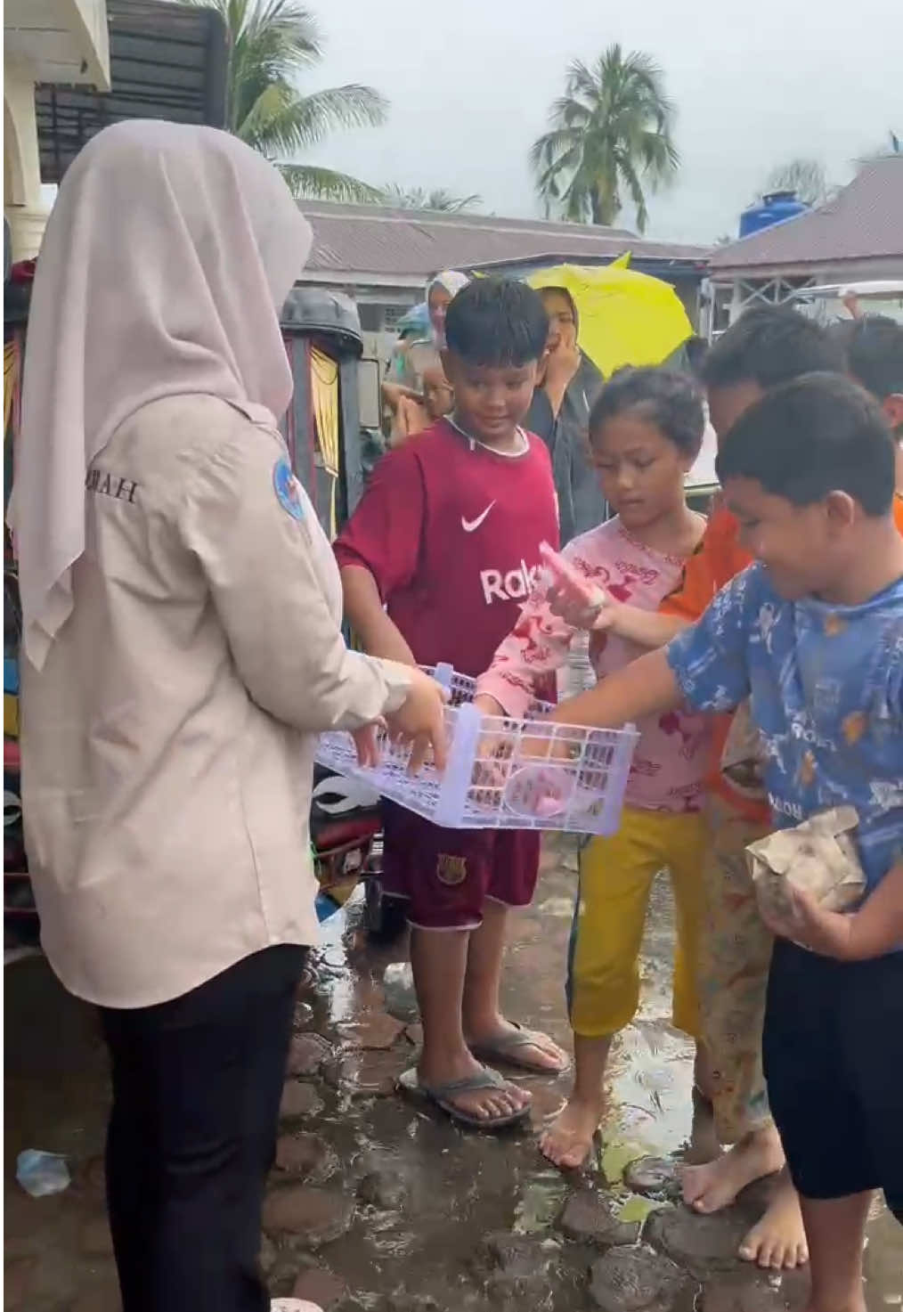 Lekas sembuh Aceh Tenggara ku 🤍 #mbg #banjir #acehviral #sppg #gerindra 