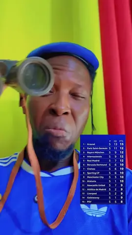 Classement champions league 😂