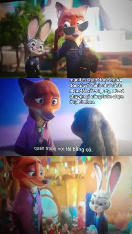Ánh mắt nick nhìn judy yêu quá chùi. Bao giờ thì disney mới chịu cho hai ẻm về chung một nhà z??? #zootopia2 #zootopia #nick #judy 