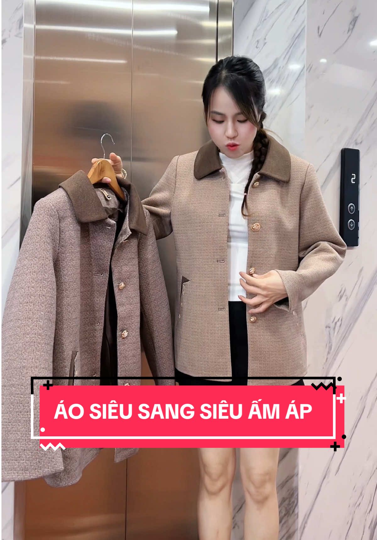 Áo tặng mẹ tặng bà siêu sang siêu ấm áp #hienthuday #sonnetgroup #tangme #aoba #khoacnu 