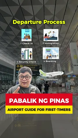 Pabalik ng Pilipinas: Step by Step Airport Guide for First-Time Travelers #airportguide #airporttips #airportprocess #travelguideph #traveltipsph 