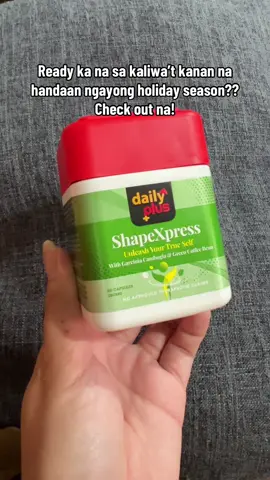 Check out na para ready na sa kaliwat kanan na party at handaan sa pasko! #dailyplus #shapexpress #supplements #