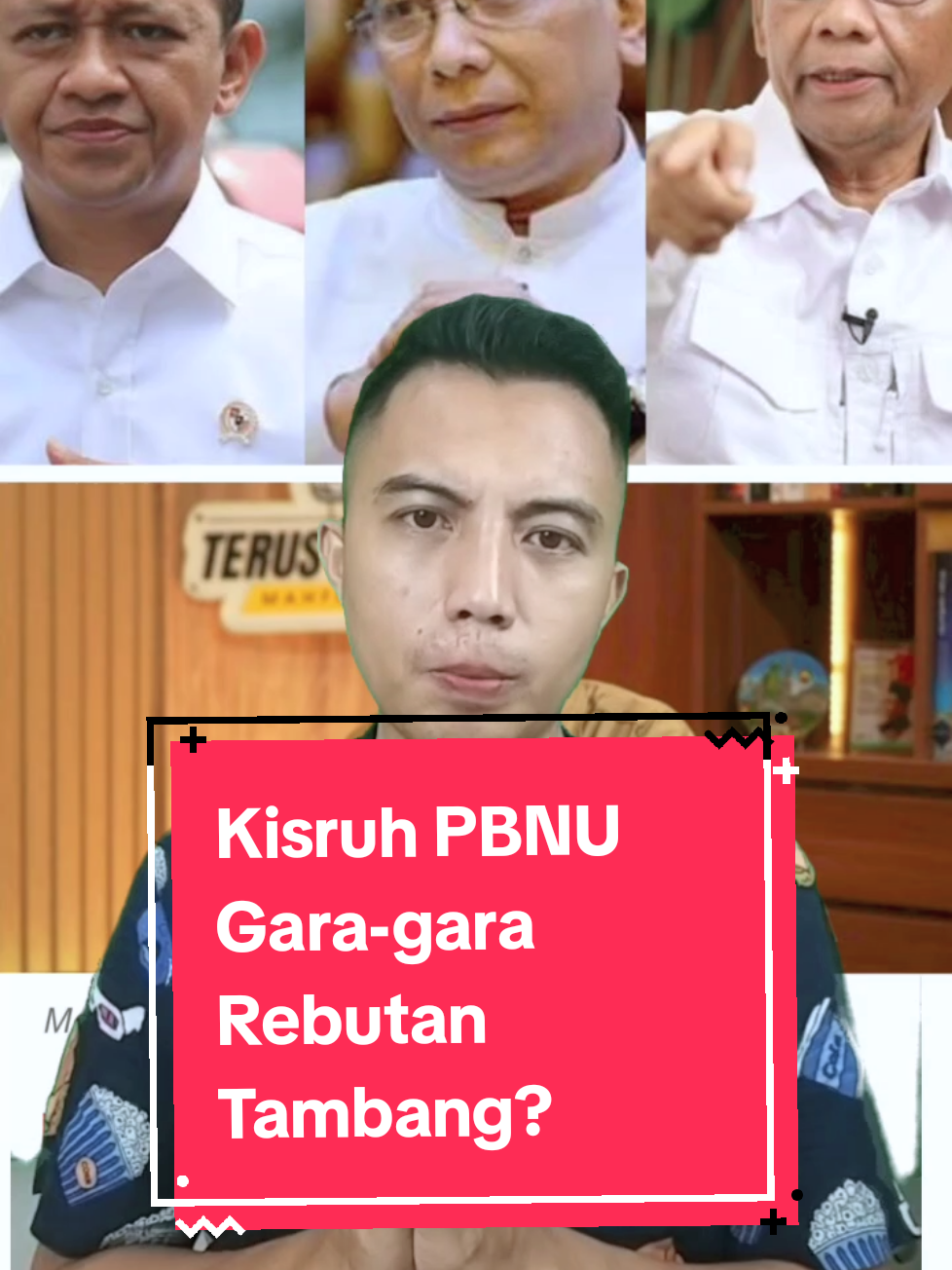 Kisruh PBNU gara-gara rebutan konsesi tambang?  #nahdlatululama #gusyahya #mahfud #bahlillahadalia #tambang 