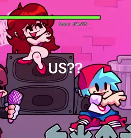 This song gives back so much nostalgia, lowkey idc if ppl think this song is trash, it’s lit, FNF GF and BF himself both look cute 😭🙏✨ #us? #fyp #fnfmod #fridaynightfunkin #friendshiporRelationship 