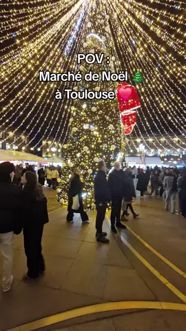 C'est ouvert 😇🎅🎄❤️ #pourtoi #foryou #pourtoii #toulouse #marchenoel 