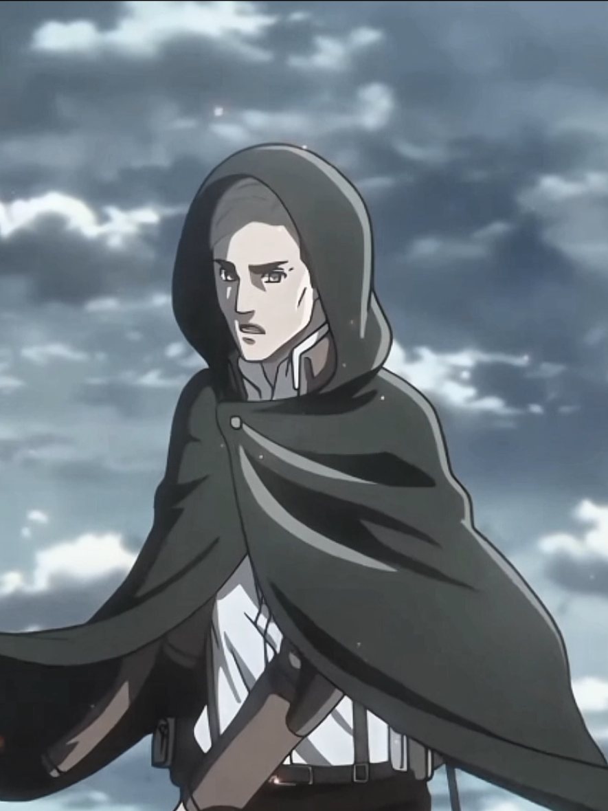 القائد!! 😭💛. #ايروين #اتاك_اون_تایتن #هجوم العمالقة #مصمم_فيديوهات🎬🎵 #capcut 