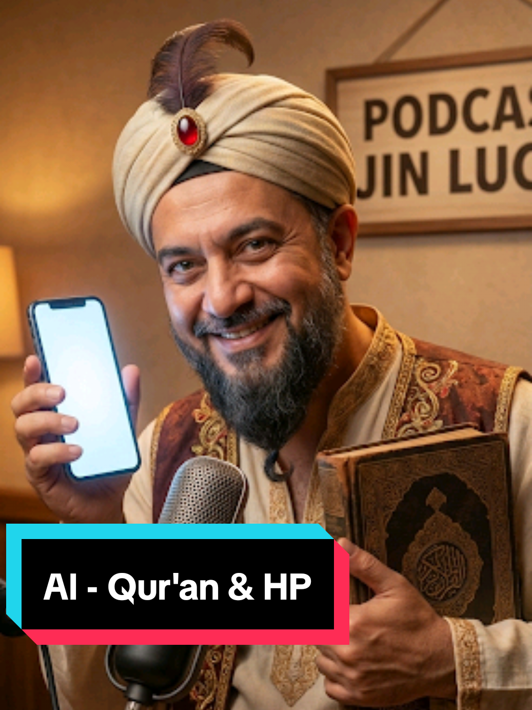 Lebih sering pegang HP atau Qur'an? #santrikalong #podcastsetan #dakwah #quran #fyppppppppppppppppppppppp 