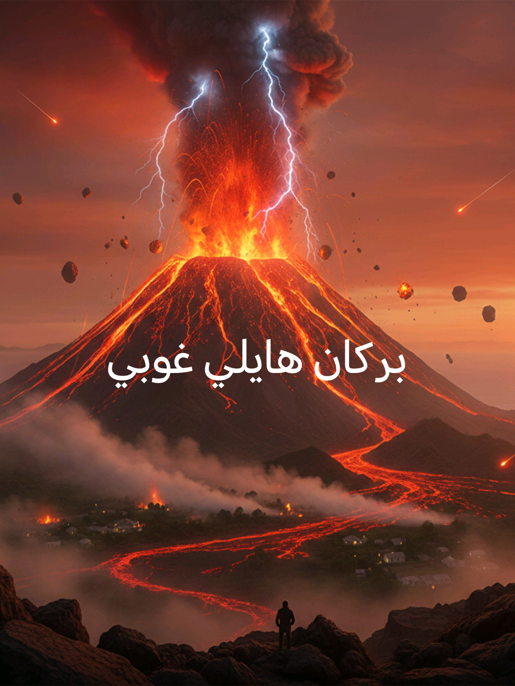 بركان هايلي غوبي 🌋#سيفو #اثيوبيا #بركان 