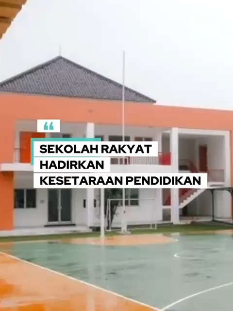 Sekolah Rakyat hadir sebagai wujud nyata kehadiran negara dalam memastikan setiap anak, tanpa melihat latar belakang ekonomi, mendapatkan kesempatan belajar yang sama. Fasilitas lengkap, lingkungan nyaman, dan kurikulum berkualitas membuat Sekolah Rakyat menjadi simbol kesetaraan pendidikan di Indonesia. Inilah langkah besar menuju generasi emas yang benar-benar merata dari desa hingga kota. #SekolahRakyat #VisiPresidenPrabowo #PendidikanUntukSemua #KesejahteraanSosial #IndonesiaMaju #ProgramNasional