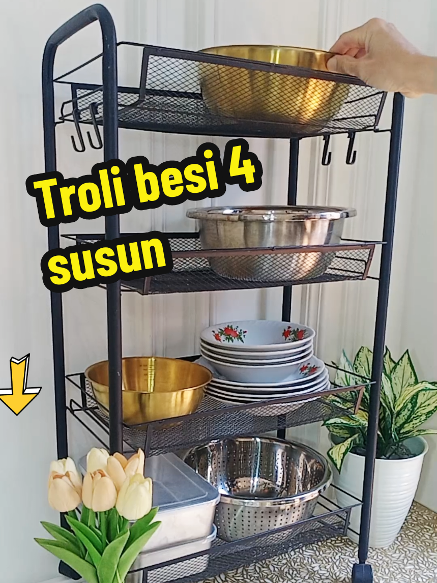 Rak troli besi kuat dan tahan lama bahan dari besi . #raktrolibesi #raktroli #rakbesi #raksusun #rak 