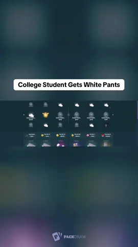 College Student Gets White Pants