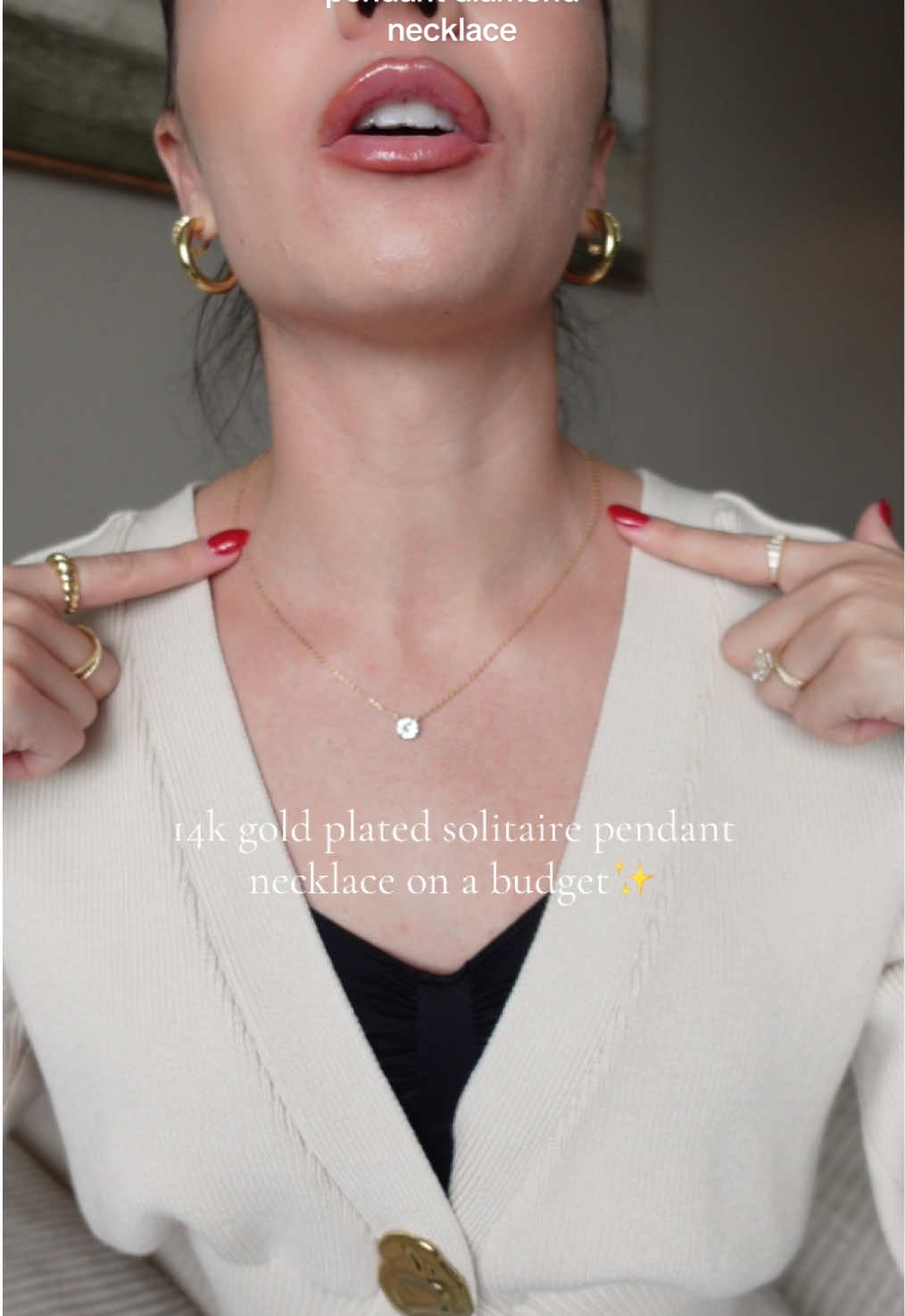 Pavoi always has the most STUNNING necklaces!! This is so dainty and the perfect everyday necklace! :)  #necklace #pavoijewelry #pavoi #affordablejewelry #tiktokshopblackfriday 