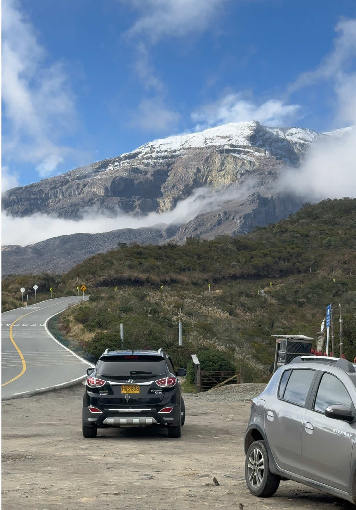 Cuando te topas con el volcán Nevado del Ruiz 🇨🇴