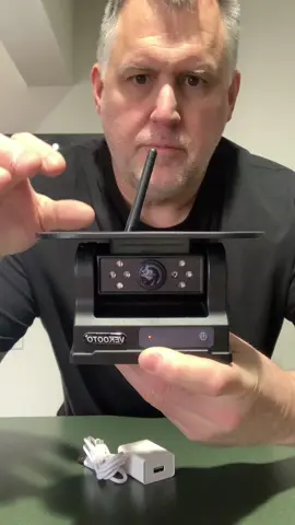 BLACK FRIDAY VEKOOTO MZ6 WiFi Magnetic Solar Backup Camera 10500mAh Rechargeable Battery Wireless for Truck RV Trailer Car Easy #solarbackupcamera #solarcamera #wirelesscamera #wirelessbackupcamera 