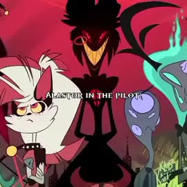 Alastor was scarier in the pilot than he is now😳#recommendations #hazbinhotel #pilot #alastor 