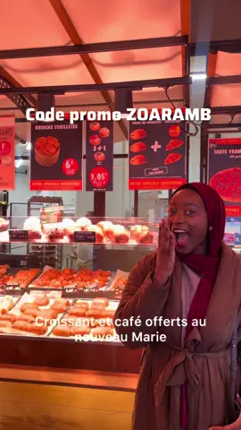 📍Marie Blachère 1 avenue de l’hippodrome la queue en brie  - café et croissant offert avec ZOARAMB jusqu’au 03/12/2025 - Ouvert du lundi au dimanche De 7h30 à 20h  - Pleins d’offres avantageuses comme 4 produits pour 5€, -50% sur une sélection de produits 30min avant la fermeture, … #marieblachère #boulangerie #codepromo #dessert #gratuit @MarieBlachere_fr  
