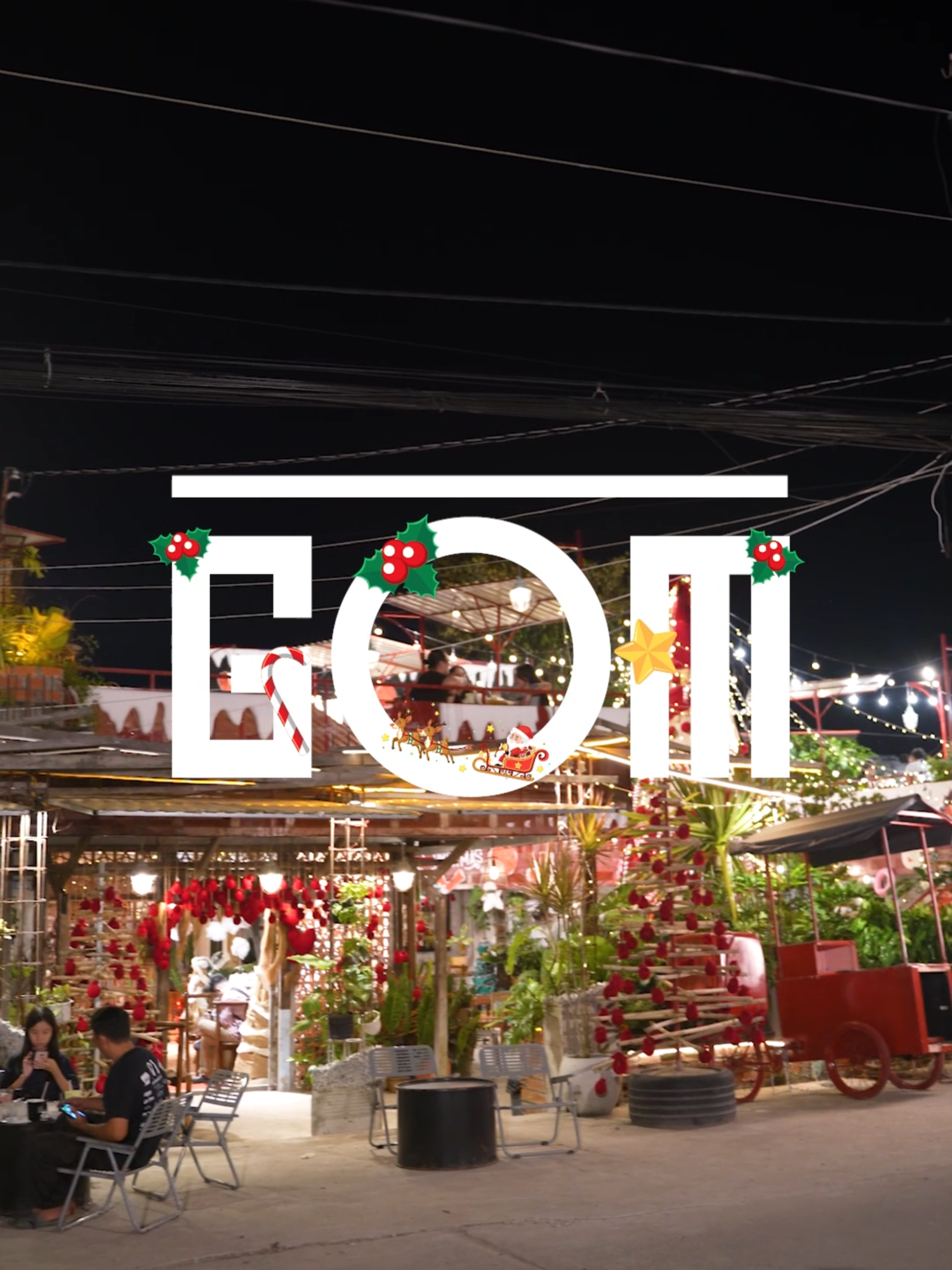 Check-in quán GOM không gian noen #viralvideo #toadomammam #xuhuong #cafecantho #65cantho