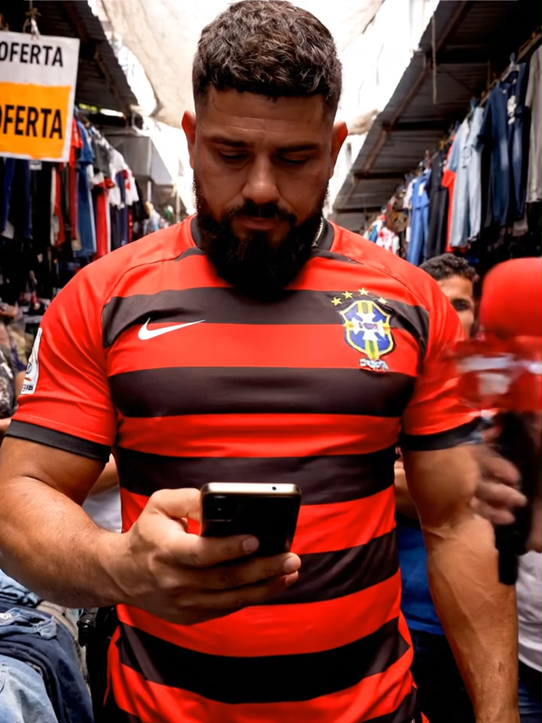 Mayor del mundo. Brasileño policia en Lima...