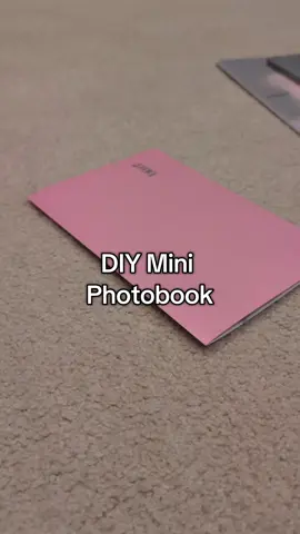 How to make the DIY Mini Photobook from the Do It album. #howto #straykids #comeback #skz #do_it 