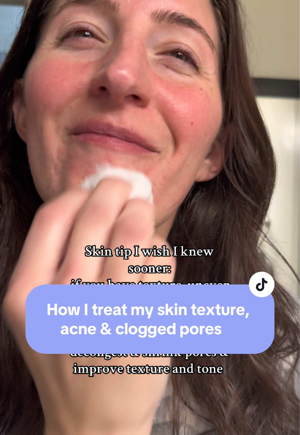 Exfoliating toner with AHAs and BHAs to help gently exfoliate for brighter, clearer and more even skin tone and texture  #exfoliatingtoner #toner #texturedskin #acneskincare #tiktokshopblackfriday 