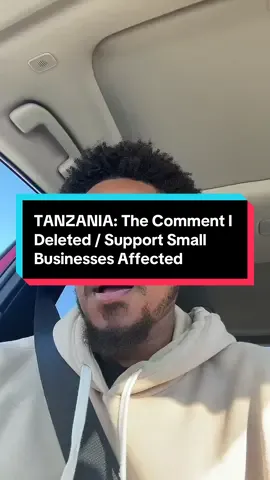 I don’t do fearmongering. That doesn’t help anyone. My support for smaller businesses negatively affected by the events in Tanzania won’t change. If you are going to comment something that may cause fear, do it in an educational way with articles that support your statement.  #americantraveler #traveltok #daressalaam🇹🇿 #tanzaniantiktok🇹🇿 