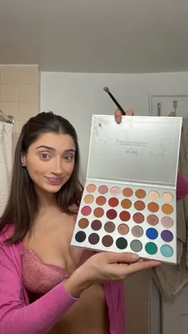 pink-ish makeup #makeup #makeuptutorial #eyeshadow #fyp 