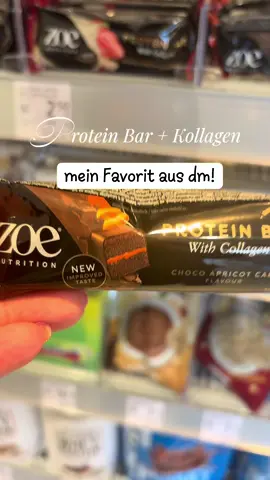 Ich habe im dm diesen Proteinriegel mit Kollagen entdeckt – und ehrlich, der ist wirklich mein Favorit. Perfekt als kleiner Snack für unterwegs ..🙌@dm-drogerie markt  #dmdeutschland #dmhaul #proteinriegel #kollagen #snackidee   
