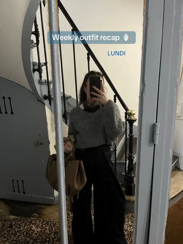 Part. 4 | Dans le dressing d’une élève avocate 🦋✨ #weeklyootd #lookdujour #outfitidea #workwearfashion #tenuesdelasemaine 