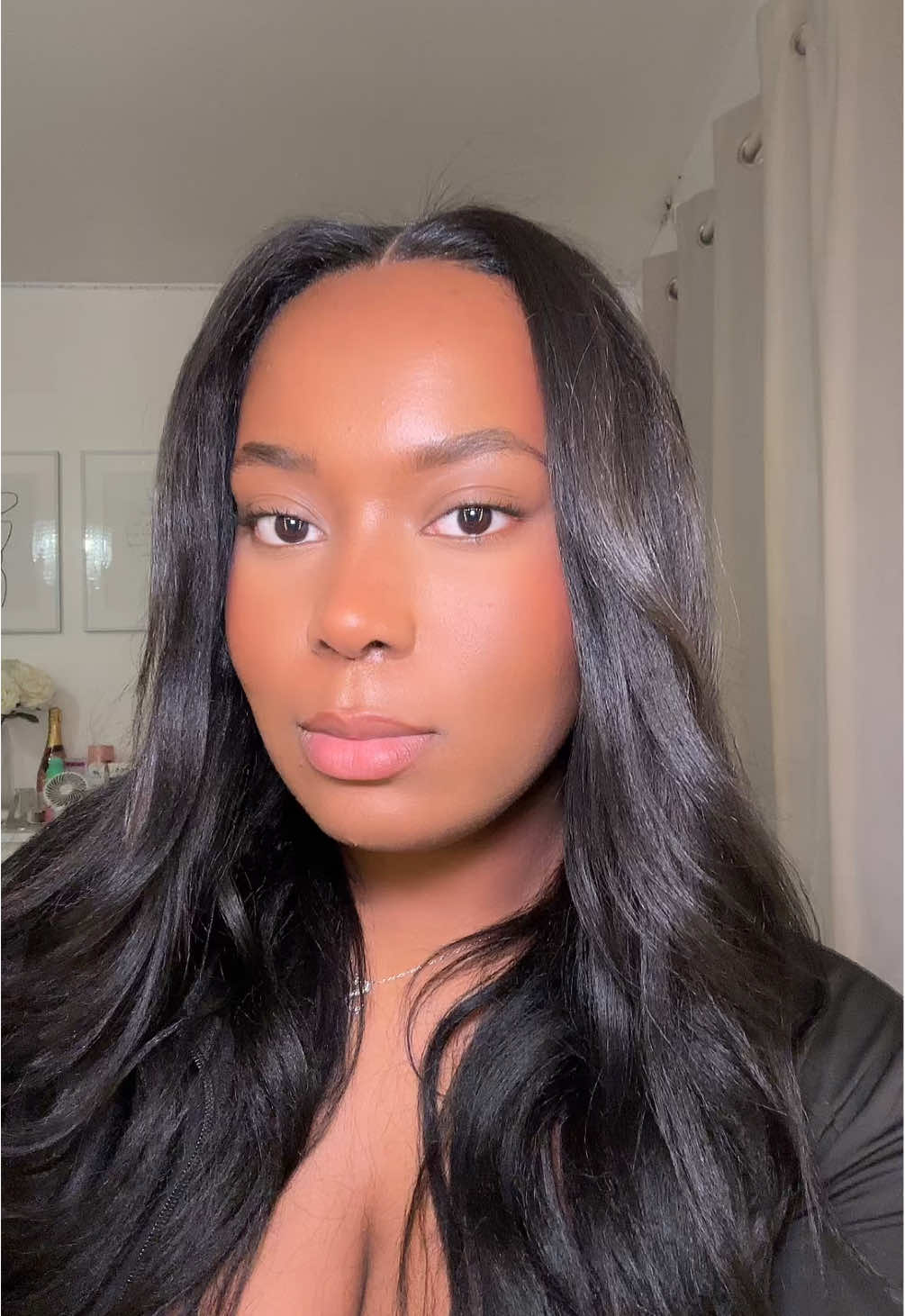 The Best feeling as a girl 🥰 *Btw ignore my loud breathing idk what’s going on there😭 #hairmaintenance #sewin  #beingagirl #fyp #foryou 