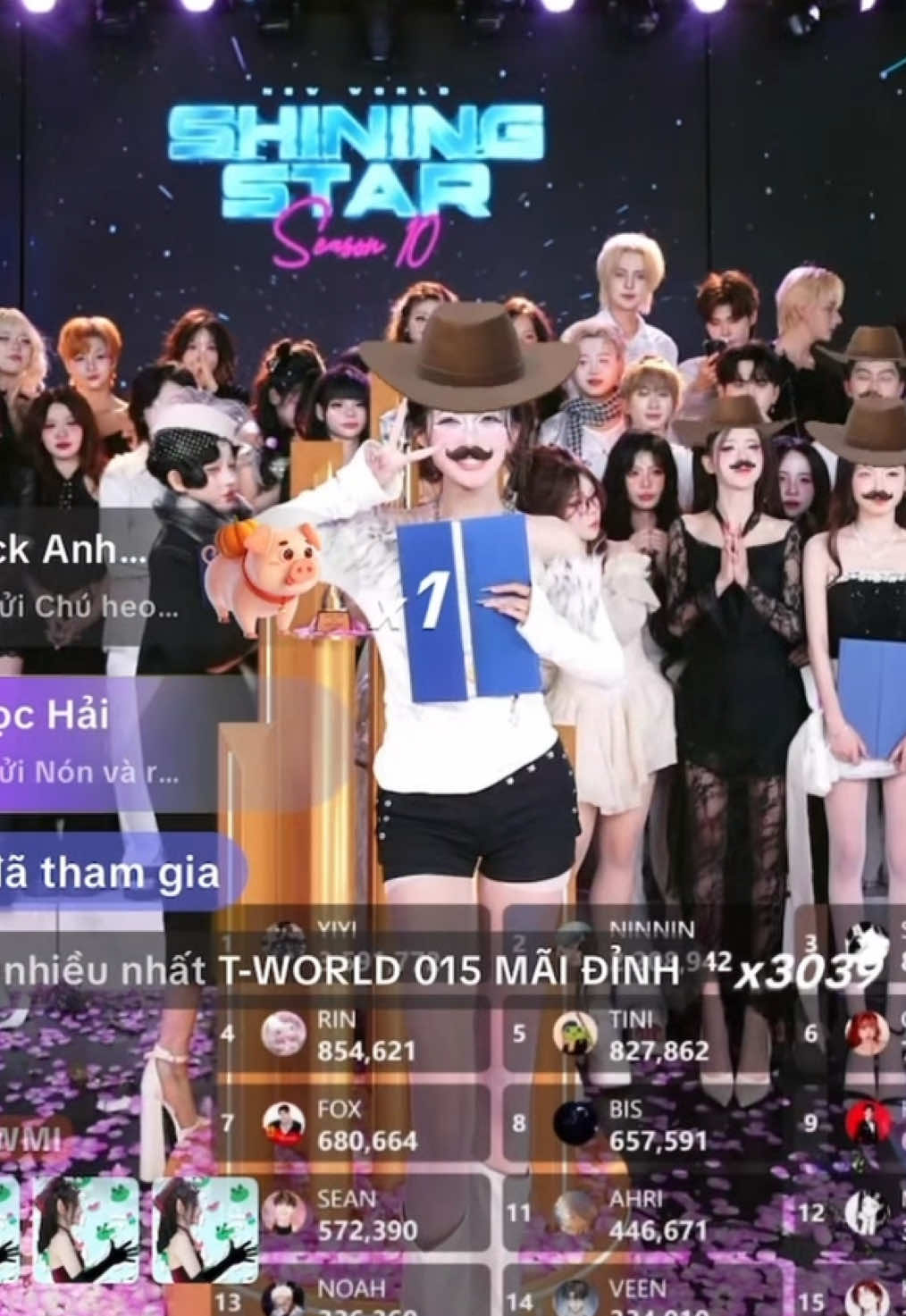 Chúc mừng Tí nị đạt được Top 5 tại công hội lần này 🎉🎉 Cuối cùng Anti thì vẫn là Anti mà thôi 🤣 Không thể thiếu lời cảm ơn đến Đại gia đình 019 (7 gia đình so chon) và các sếp bụt dạo cũng như Anti cứng của cổ đã đến và ủng hộ cổ. Ngoài ra là lời cảm ơn đến nhái family vì hôm nay đã đoàn kết yêu thương cổ. Không biết nói gì hơn ngoài cảm ơn và cảm ơn 🥹 Cảm ơn những người đã đến, đã đi và đã ở lại. Nị ơi Nị không một mình luôn có mn phía sau ủng hộ và yêu thương Nị 💕🐸 #tini #vworld019 #tinivworld019 #tini🐸 