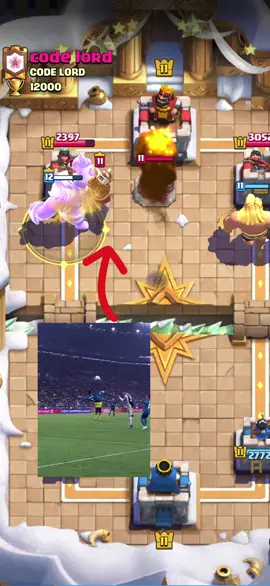 CRISTIANO RONALDO IN CLASH ROYALE 😱 #clashroyale 