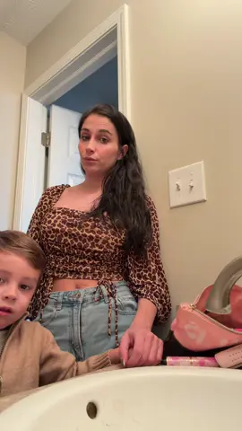 Get ready with me and Kade for Thanksgiving! #thanksgiving #OOTD #son #MomsofTikTok 