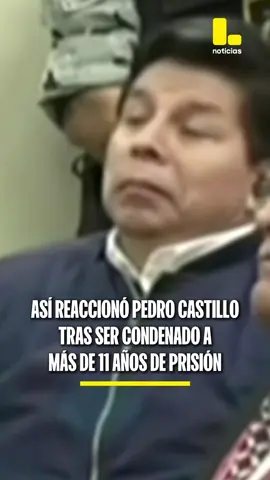 Este es el preciso momento en que el Poder Judicial dictó 11 años, 5 meses y 15 días de cárcel para Pedro Castillo. #noticiastiktok #noticiasperu #política