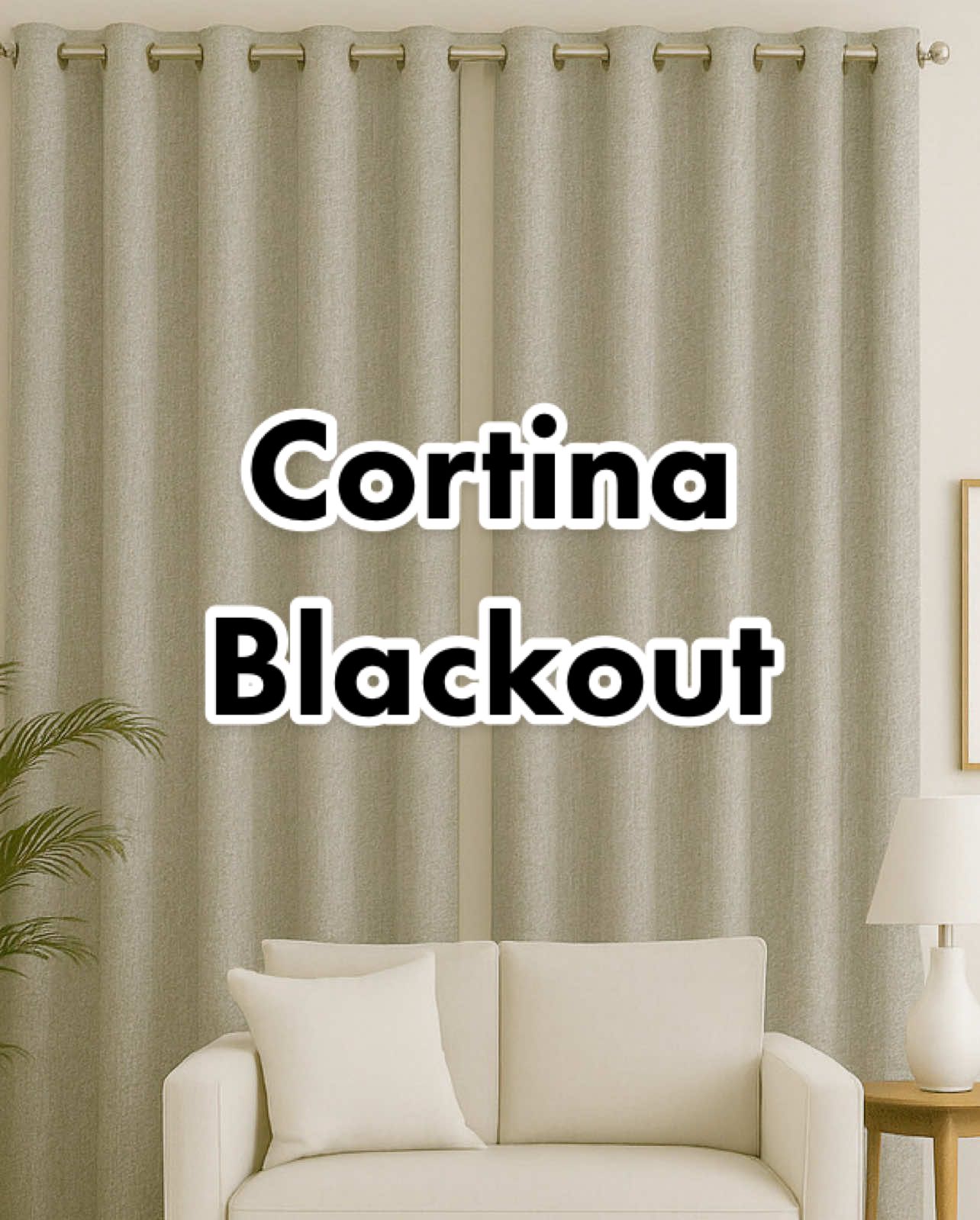 Cortina 100% Blackout  #blackout #sala #cortinas #decoracion #tiktok 