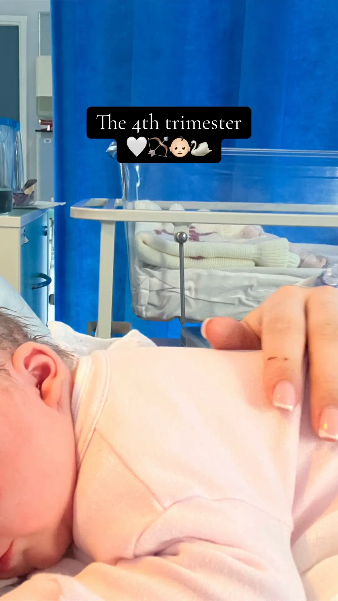 🥹  #newborn #4thtrimester #postpartum #pregnancy #fyp 