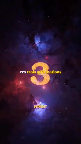 N°1. Je suis tellement heureux… et reconnaissant, maintenant, que la richesse afflue vers moi… de façons attendues et inattendues. La prospérité enrichit ma vie, me permettant de chérir chaque moment… et de partager mon abondance avec les autres. N°2. Je suis tellement heureux… et reconnaissant, maintenant, que la santé vibrante… est mon état naturel. Chaque cellule de mon corps vibre d’énergie… se renouvelle… et guérit, me faisant me sentir vivant… et revigoré, chaque jour. N°3. Je suis tellement heureux… et reconnaissant, maintenant, que le bonheur imprègne tout mon être. Chaque battement de mon cœur… résonne de rire. Chaque respiration que je prends… est un soupir de contentement… et de vie. De simples joies imprègnent mes journées… d’une lueur dorée… et chaleureuse. clique sur le lien dans notre bio pour accéder gratuitement à un outil pour le faire naturellement et sans effort. ... ... #affirmations #manifestation #subconsciente #pourtoi #francetiktok 