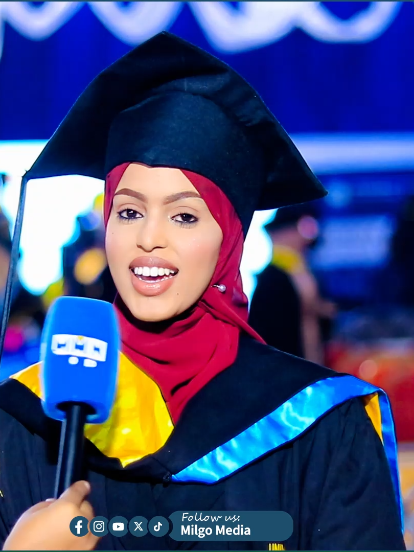 Dareenka Faraxdeed ee qalinjabinta dufcadda 9aad ee ardayda Jaamacadda Boosaaso-Garoowe.