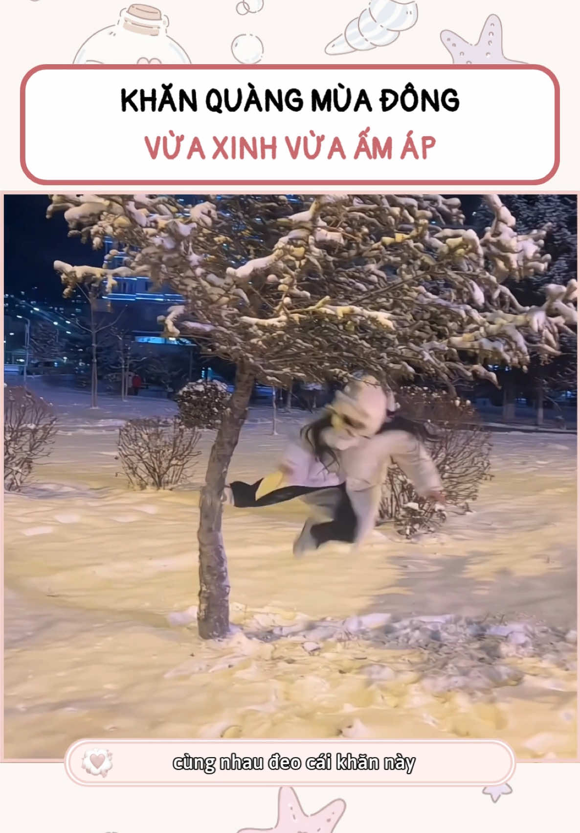 Khăn quàng cổ mùa đông ❄️ ##khanquangco##khanquangcomuadong##khanquangconamnu##khanquang##khanquangmuadong