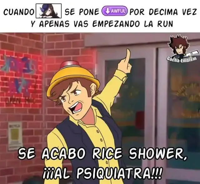 Rice: *procede a deprimirse mas porque le gritó muy fuerte 🥺🥺*