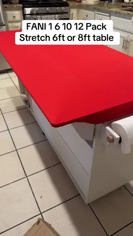 FANI 1 6 10 12 Pack Stretch 6ft or 8ft table #tiktokshopcreatorpicks #tiktokshopblackfriday #falldealsforyou #tiktokmademebuyit #blackfriday 