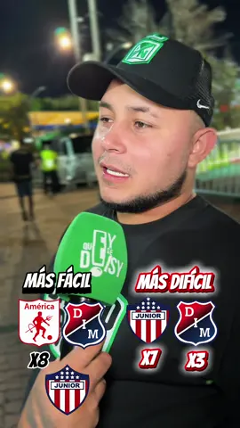 CUÁL ES EL RIVAL MÁS FÁCIL Y DIFÍCIL DEL GRUPO A ?  #AtleticoNacional #LigaBetPlay #VamosNacional #FPC #DaleVerde