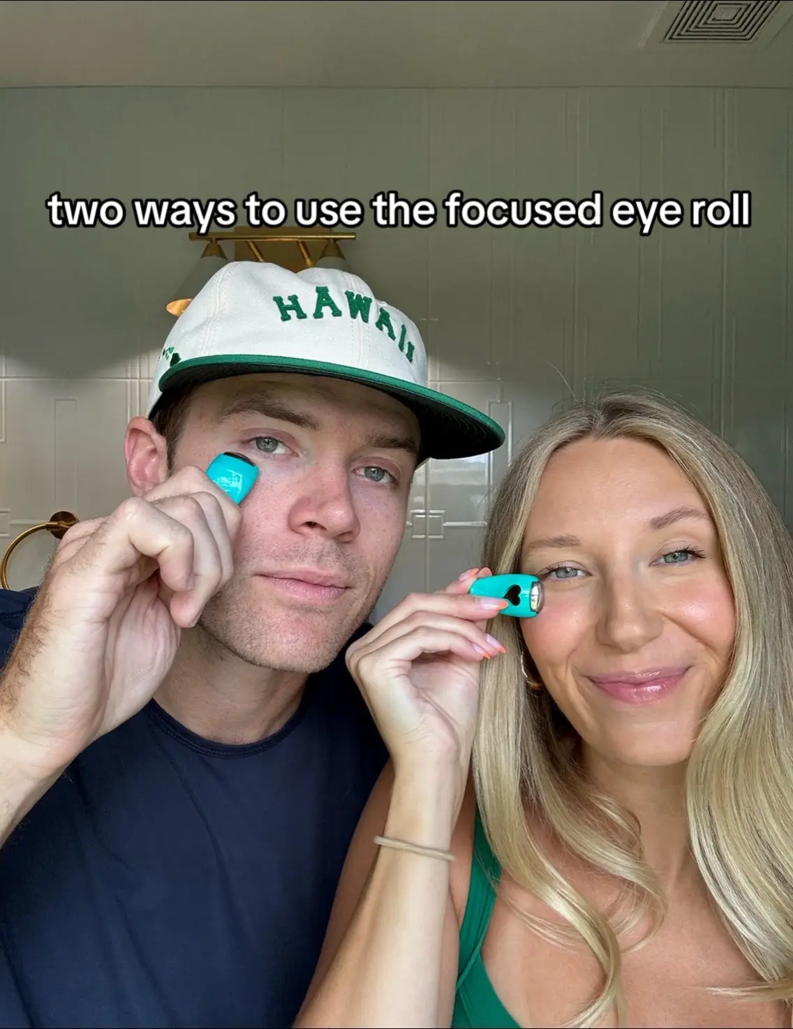 the focused eye roll x 2  one device , multiple uses #stye #eyecare #eyehealth #eyes 