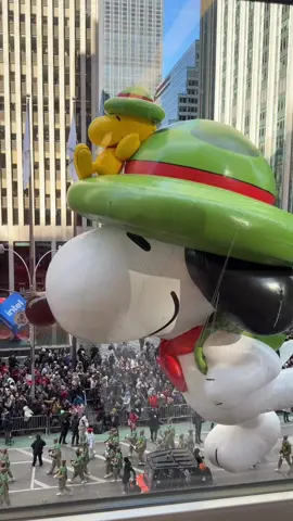 Best views of Macy’s Thanksgiving Day Parade & balloons from work at Rockefeller Center. This was the first time @Trevor Collins & I have watched together. @NBC New York @NBC @nbcnews #nbc #macys #macysthanksgivingdayparade #thanksgiving #nyc  