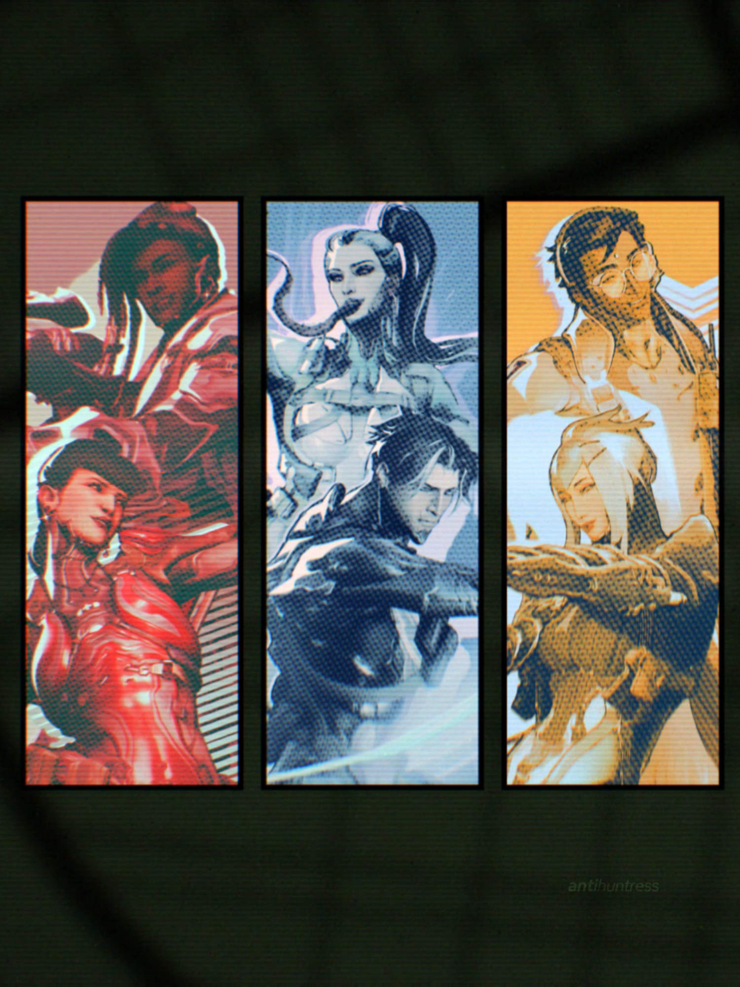 Dispatching protoframes since 1999! Dispatch x Warframe || collab with @__seraph000 who made the beautiful art for this. you can see the whole process over on his profile :) || #warframe #warframefanart  #warframe1999 #dispatch #antihuntress 