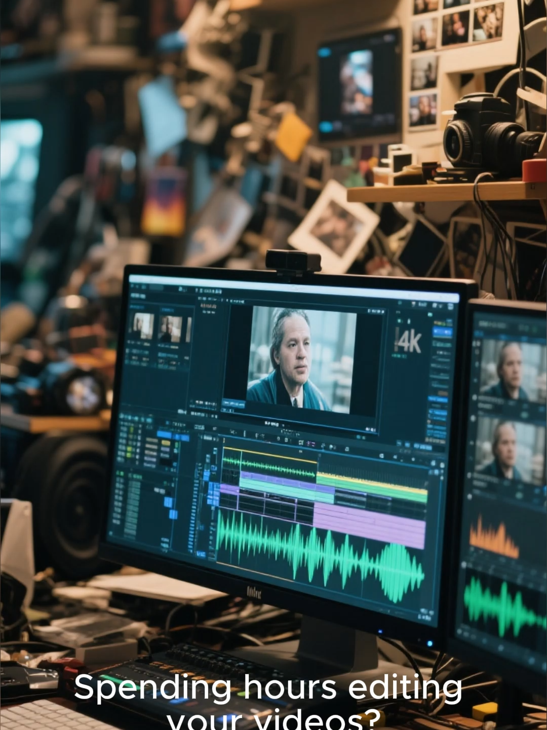 Tired of spending hours editing videos? Try this AI tool that does everything for you. Link in my bio. #ai #aitools #contentcreator #tiktokcreator #videotips #onlinebusiness #affiliatemarketing