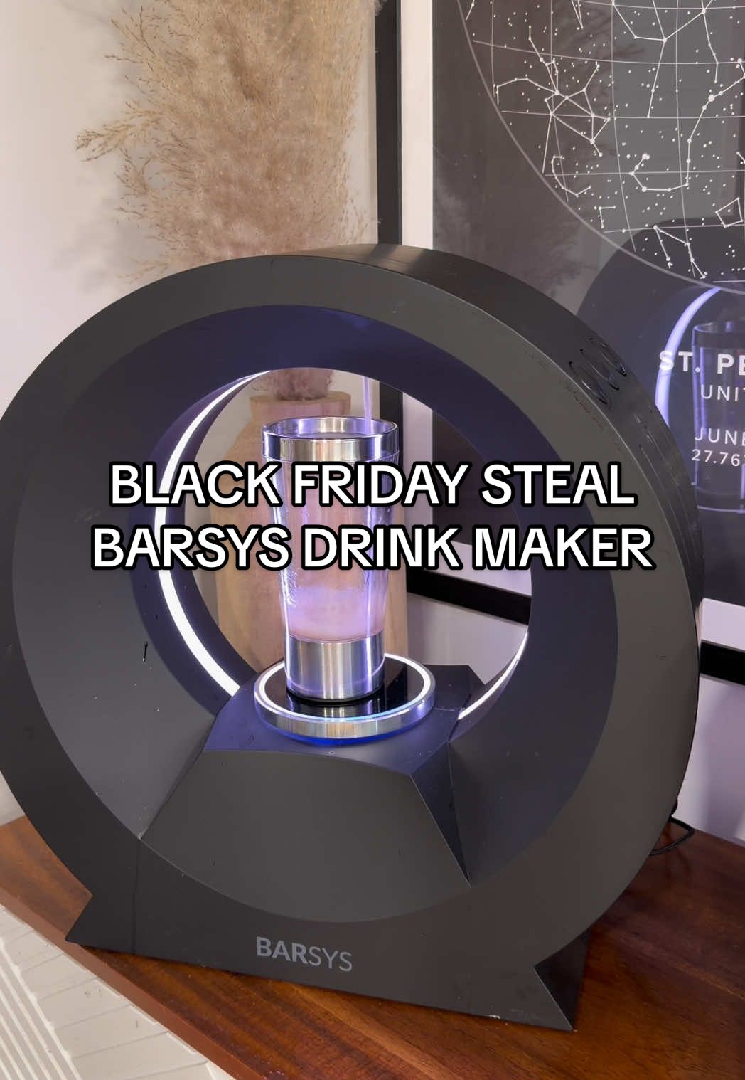 Don’t miss out on this deal if you love your drinks! This Barsys drink maker is worth every single penny but the Black Friday deal is such a steal!  #barsys #drinkmixer #drinkmachine #tiktokshopblackfriday #tiktokshopcybermonday 